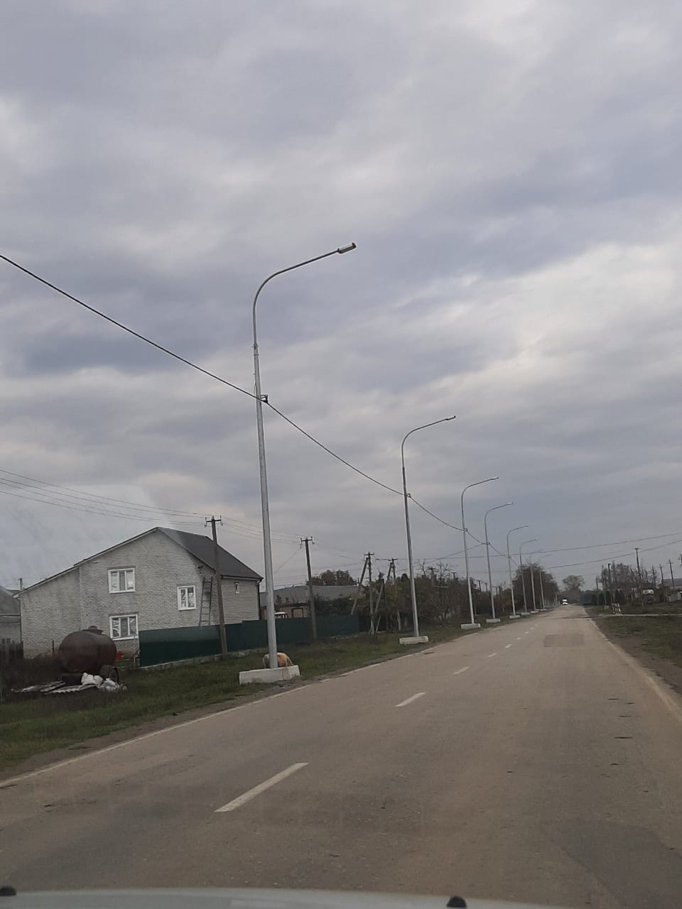 В Кабардино-Балкарии в селении Пролетарское завершена реконструкция уличного освещения